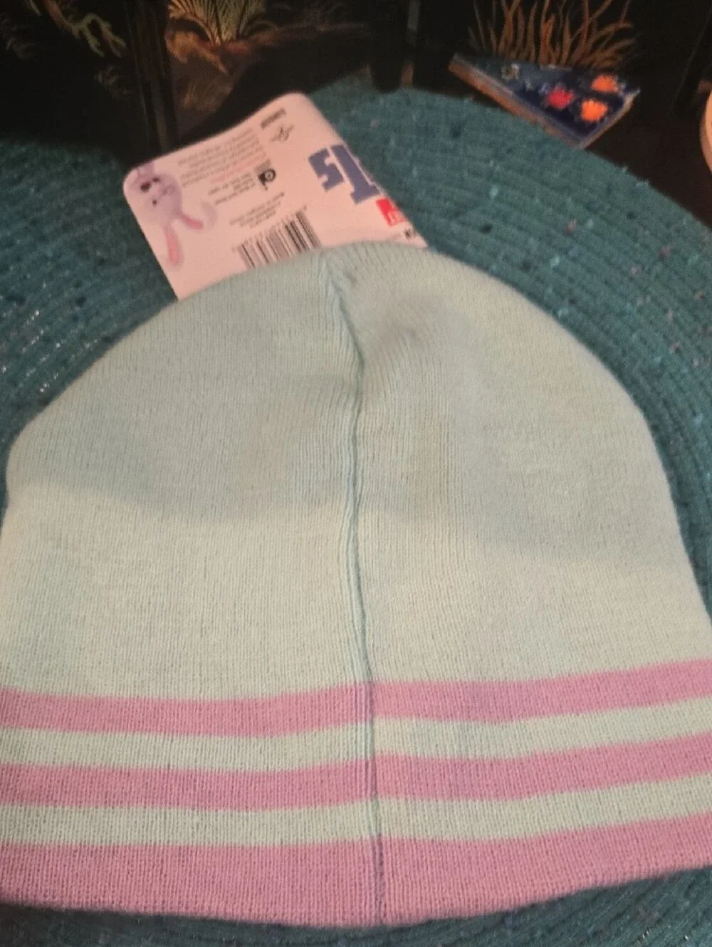 The Secret Life of Pets Kids Beanie - Mint & Lavender
